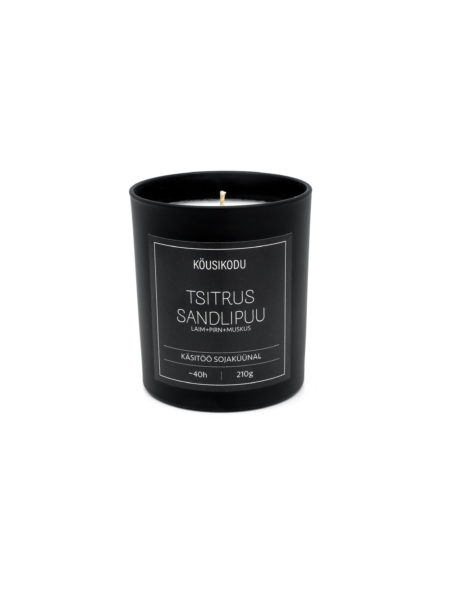 Sojavahaküünal Tsitrus Sandlipuu 210g