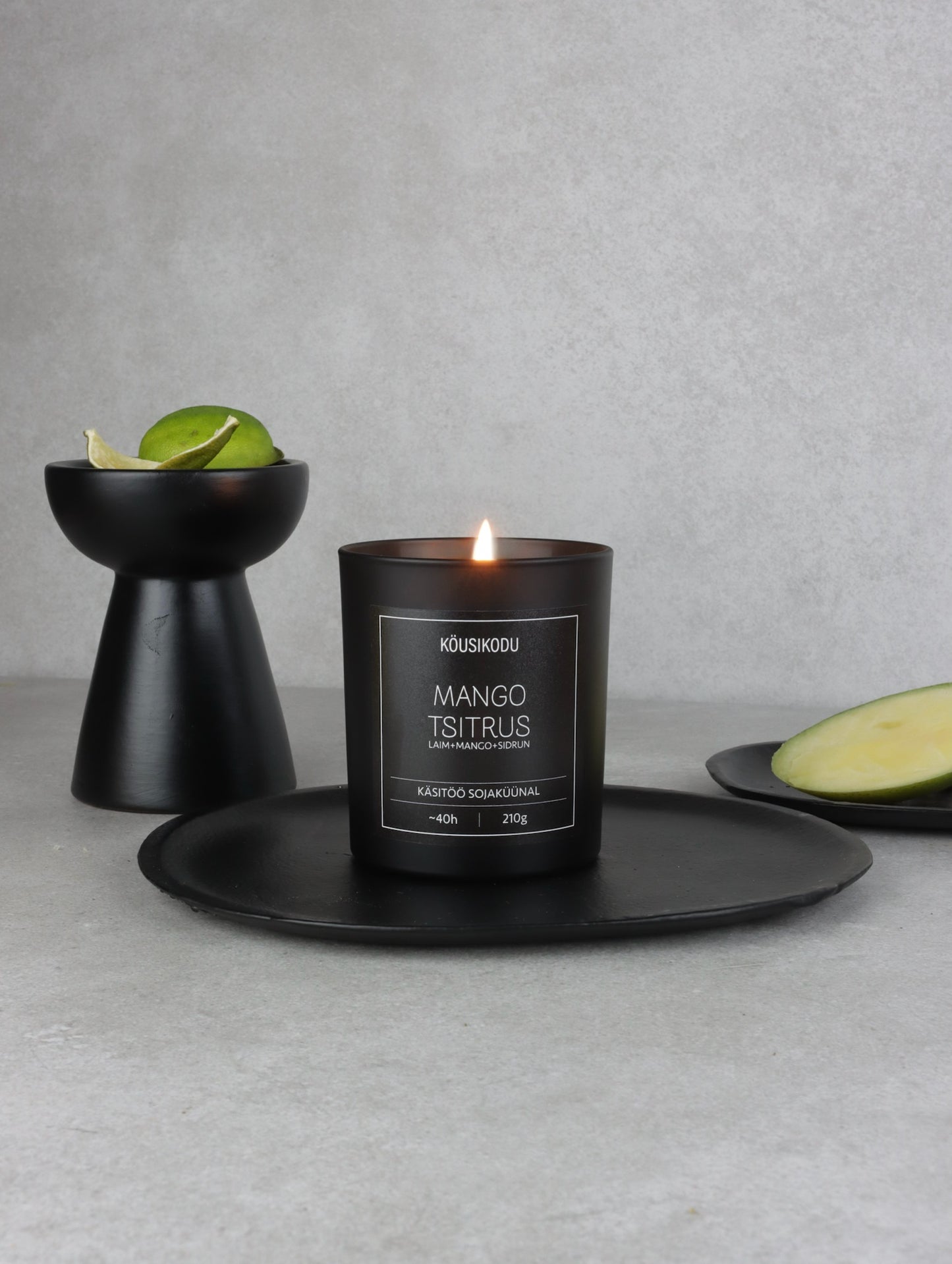 Sojavahaküünal Mango Tsitrus 210g