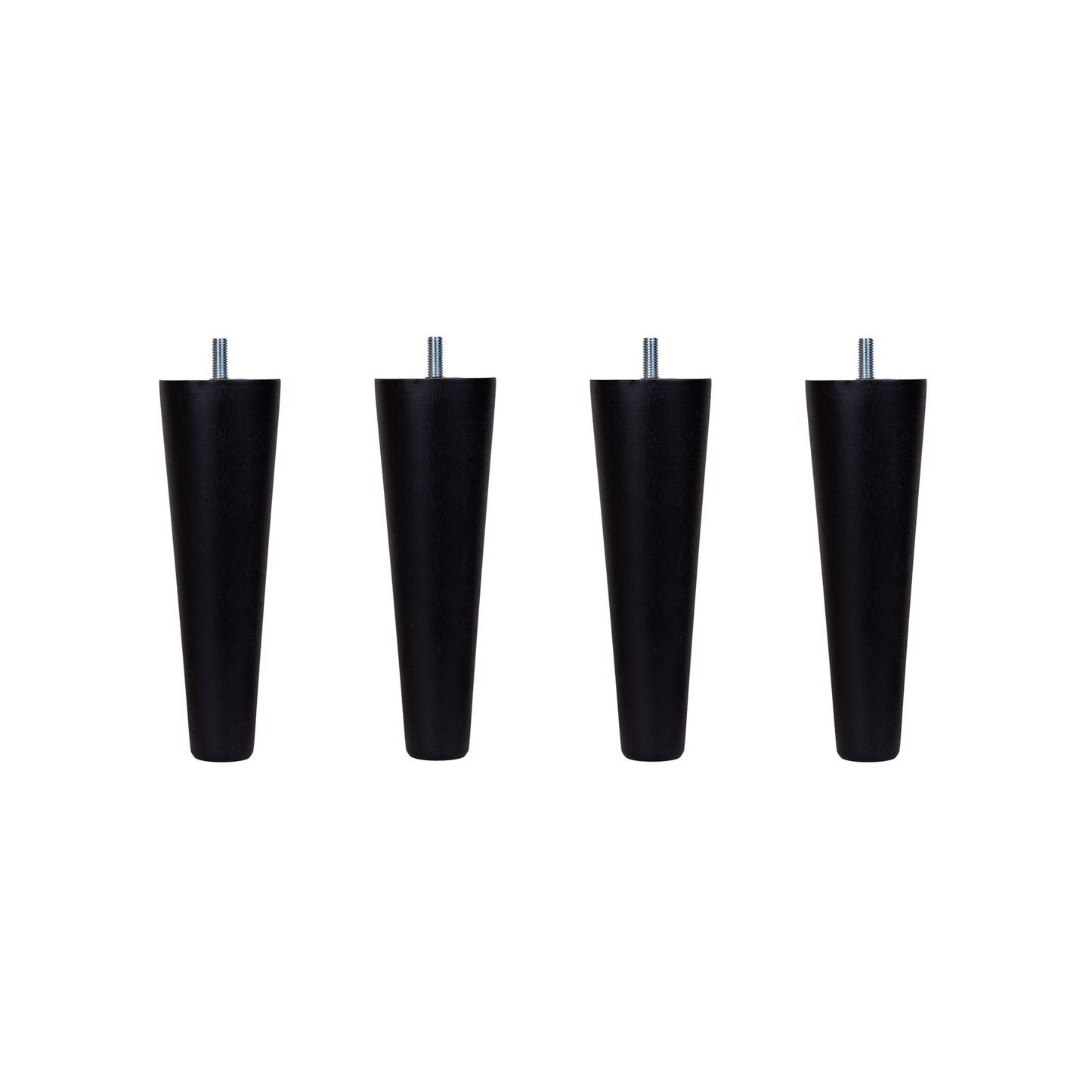 Musta peitsiga kasepuidust voodijalad 180x57/30 M8x20 4tk