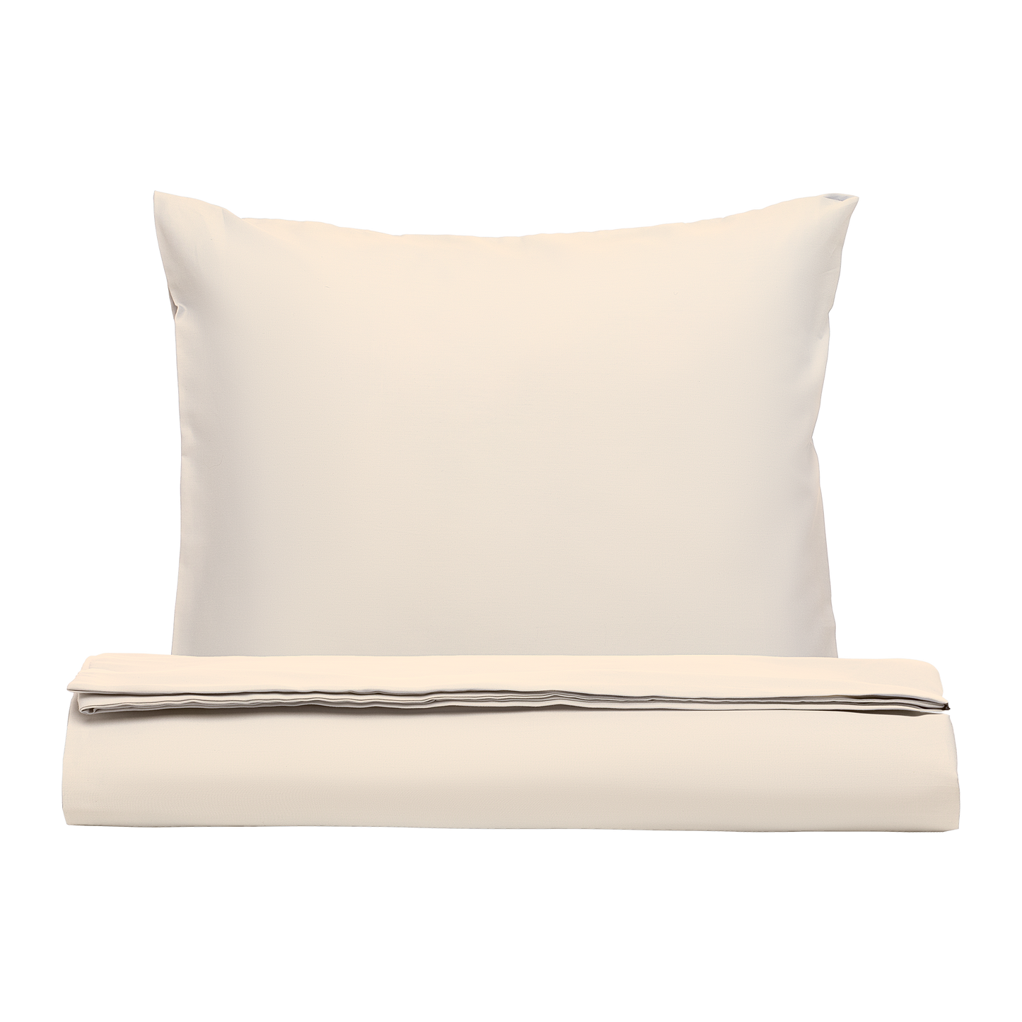 PHB Silky Satin siidjas voodipesukomplekt Light Cream 150x210/50x60