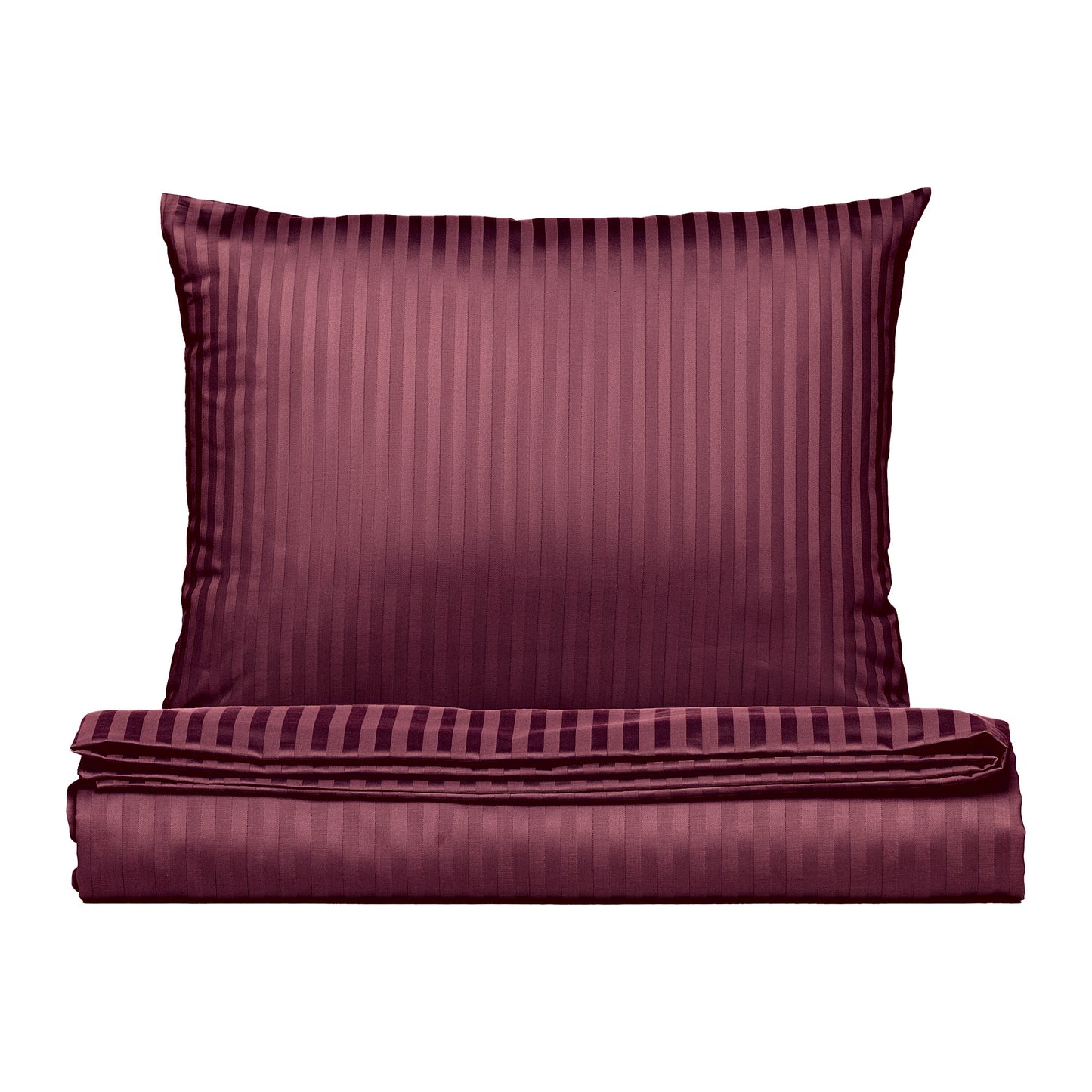 PHB Silky Satin patalynės komplektas Burgundy 150x210/50x60