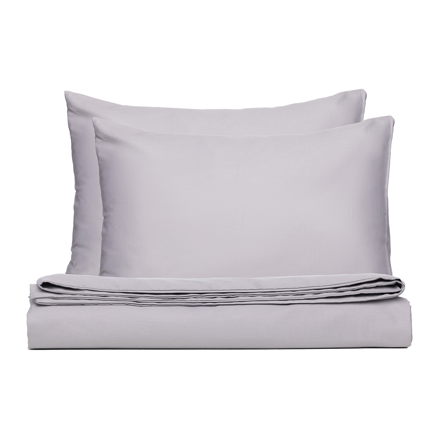 PHB Silky Satin siidjas voodipesukomplekt Light Grey 200x220/50x60x2