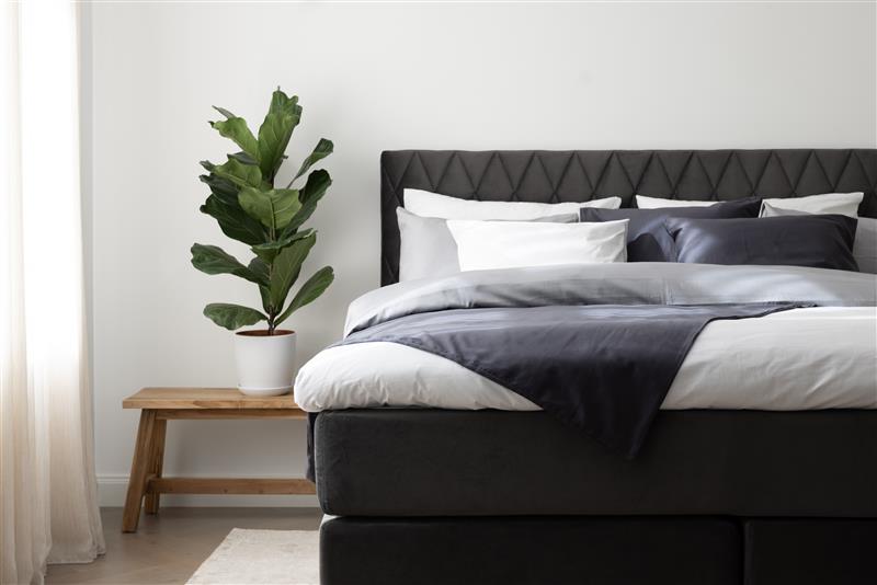 PHB Silky Satin padjapüür Iron Grey 50x70