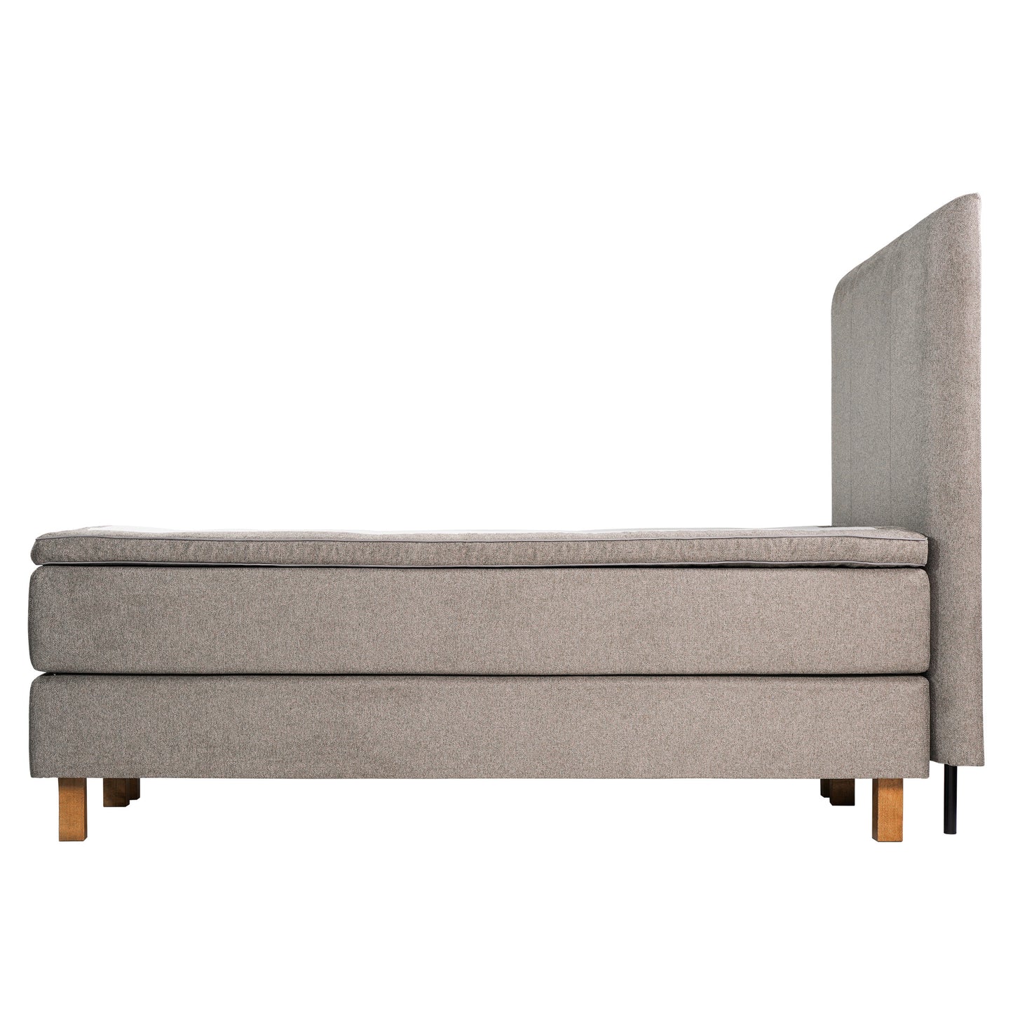 Kontinentinė lova Uni beige 180x200