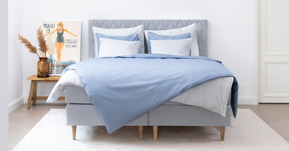 PHB Silky Satin patalynės komplektas Opt. White 200x220/50x60x2