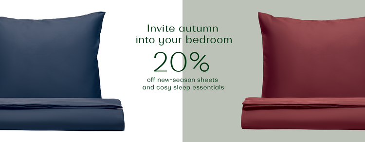 Invite autumn into your bedroom!