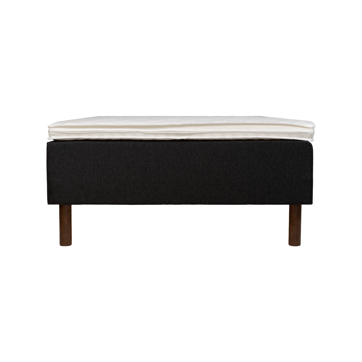 Frame bed Rahu 120x200 grey with headboard