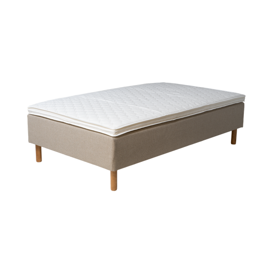 Frame bed Rahu 120x200 beige