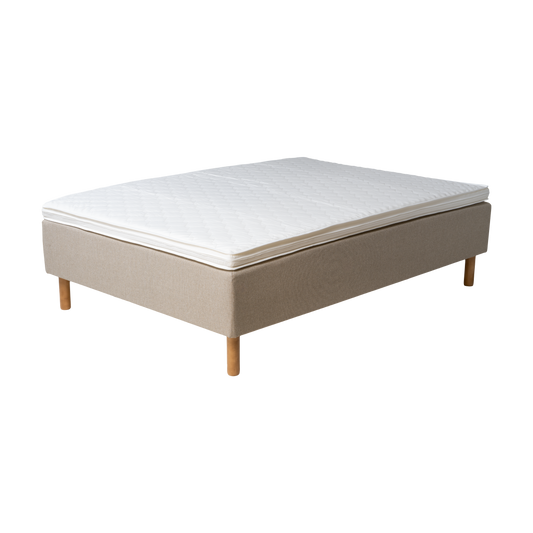 Frame bed Rahu 140x200 beige