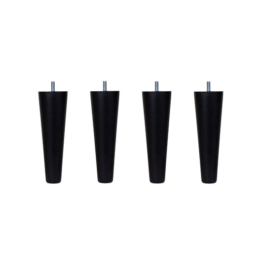 Musta peitsiga kasepuidust voodijalad 180x57/30 M8x20 4tk