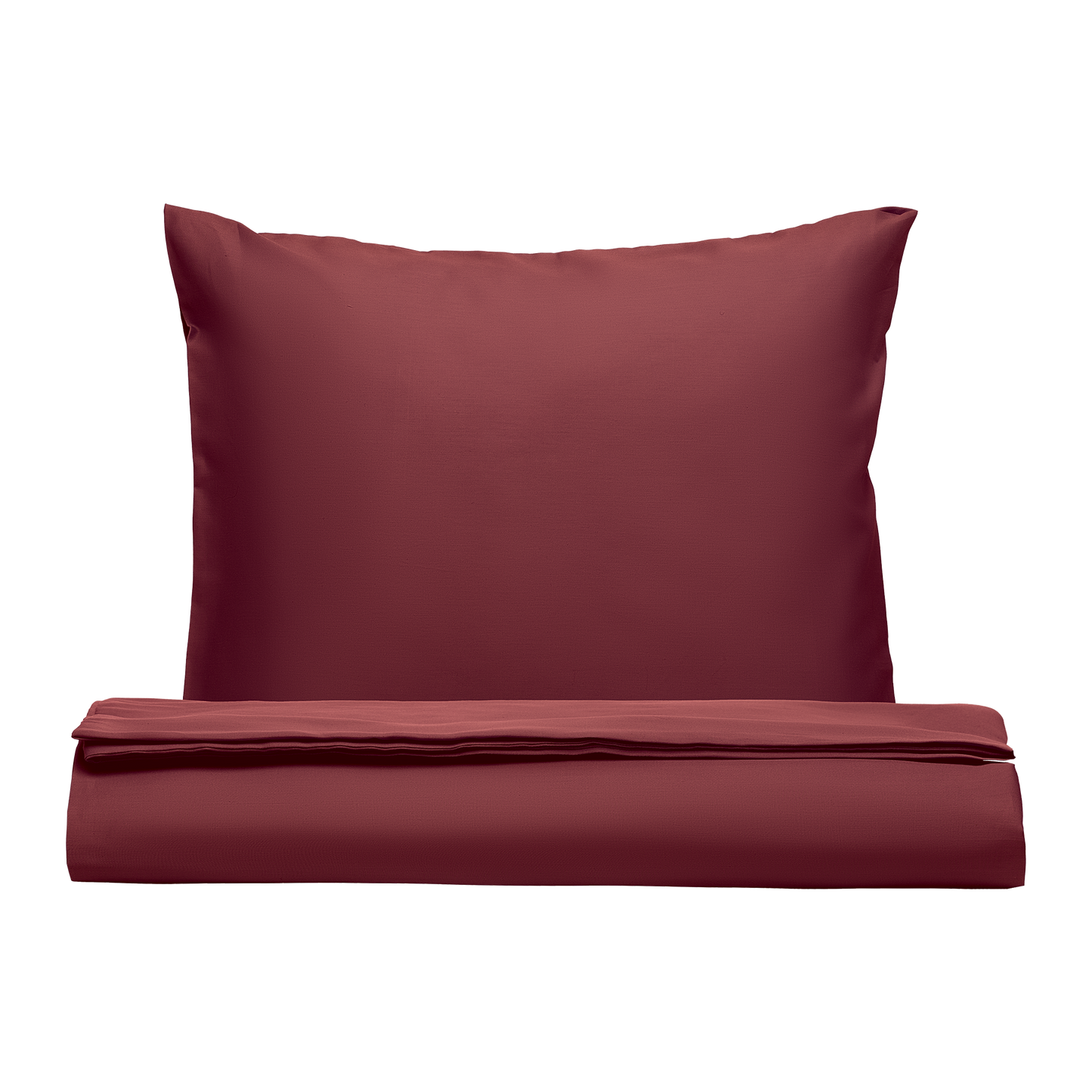 PHB Silky Satin siidjas voodipesukomplekt Ruby Wine 150x210/50x60