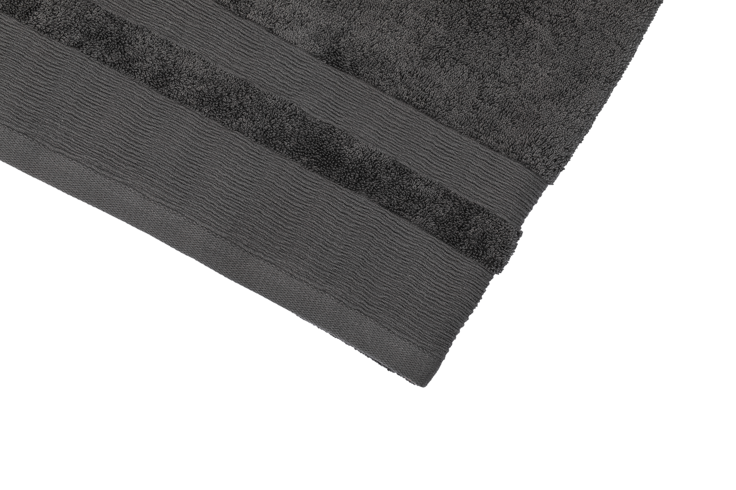 TERRY TOWEL 70X140 EGYPTION GSM 600 DARK GREY