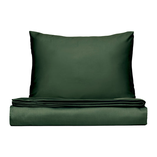PHB Silky Satin voodipesukomplekt Dark Green 150x210/50x60