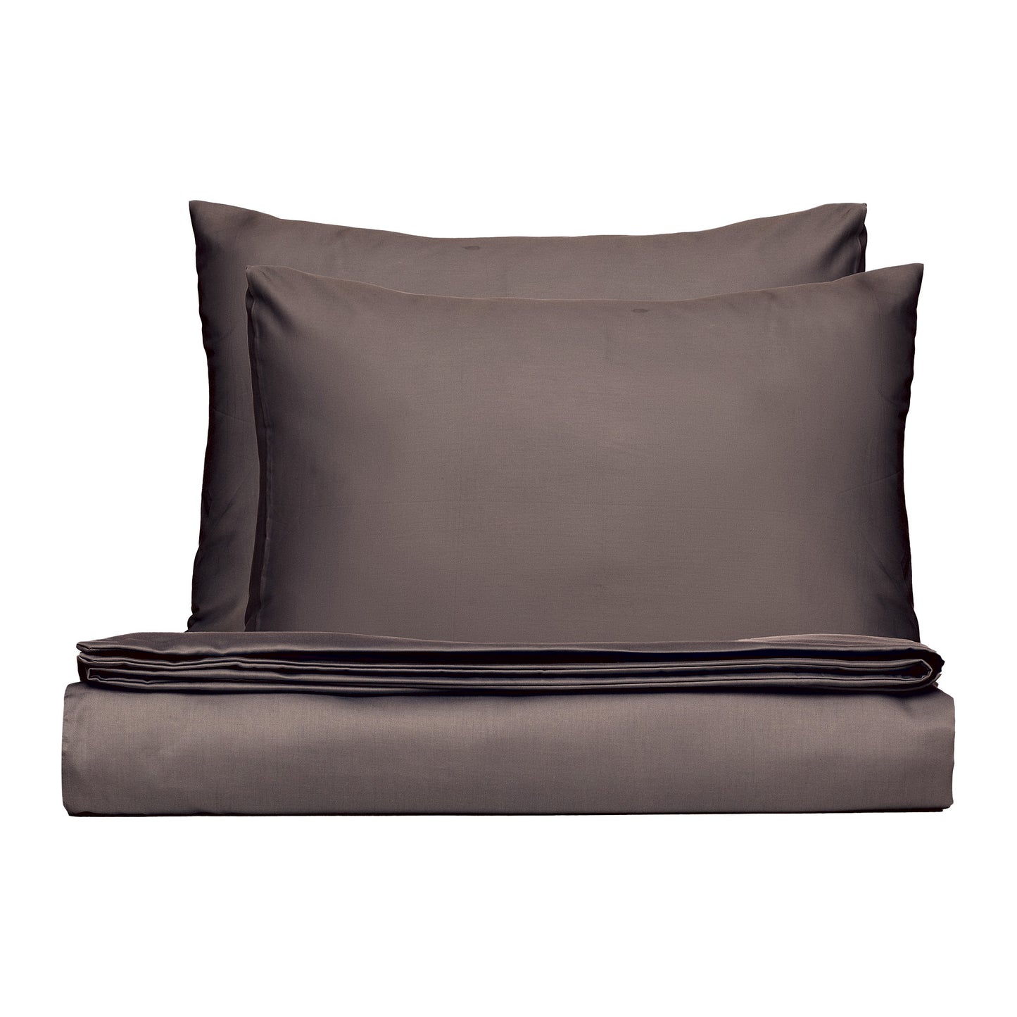 PHB zīdaini satīna gultas veļas komplekts Cacao 220x240/50x70x2
