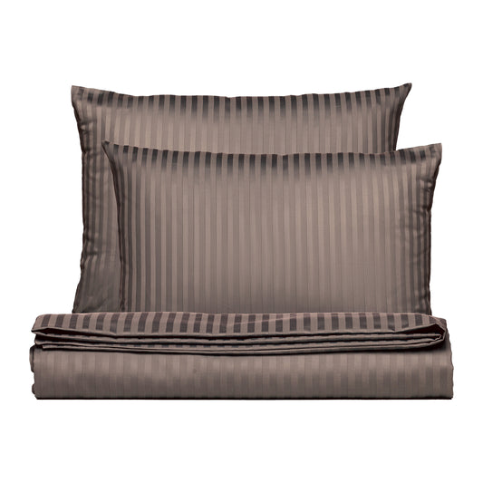 PHB Silky Satin patalynės komplektas Cacao 200x220/50x60x2