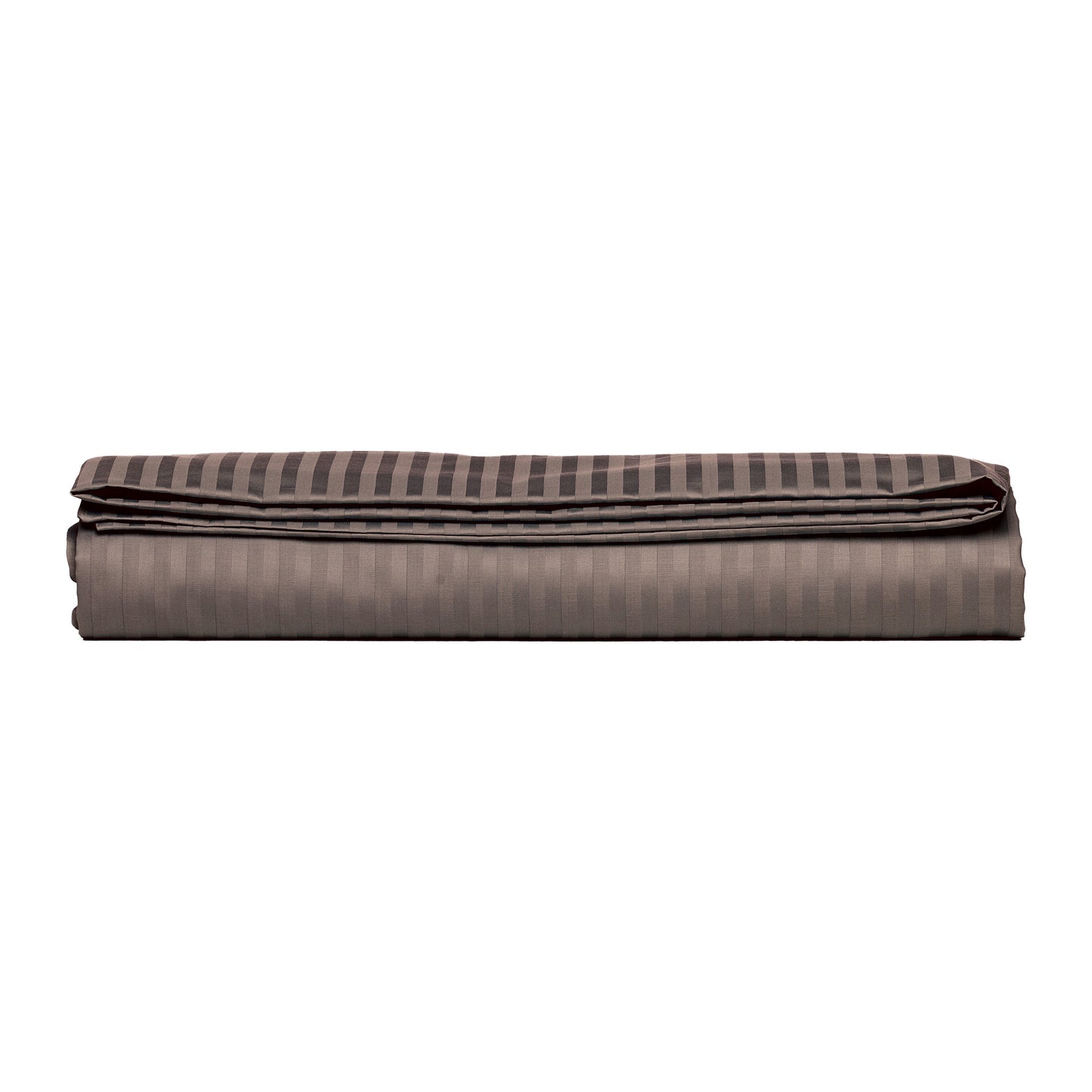 PHB Silky Satin Bed sheet Striped Cacao 150x240