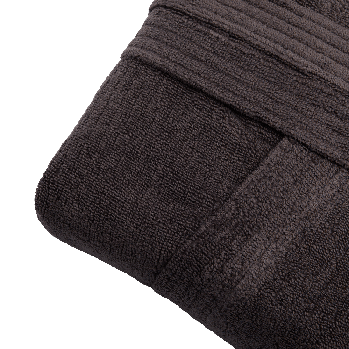 Bathrobe M/L, 100% cotton, grey