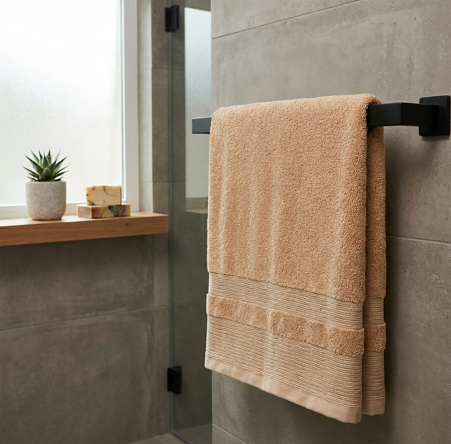 TERRY TOWEL 100X180 EGYPTION GSM 600 BEIGE